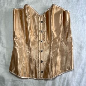 Gold corset